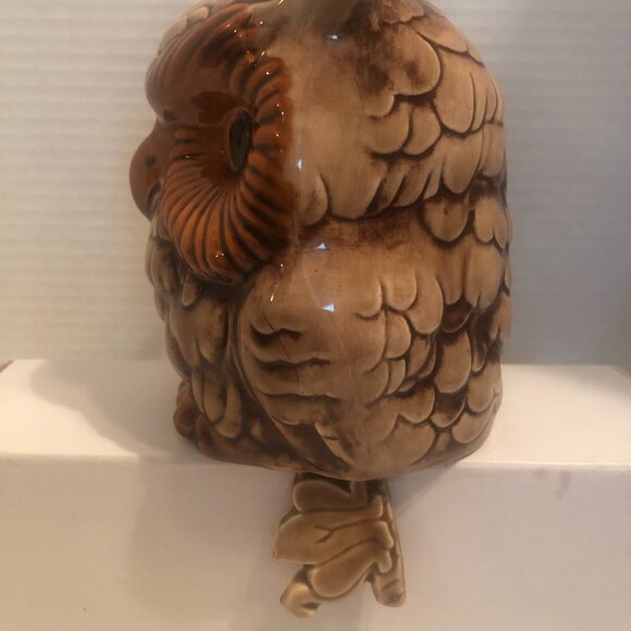 Ceramic Owl Windchime by Hilda approx 8" - Picture 4 of 6